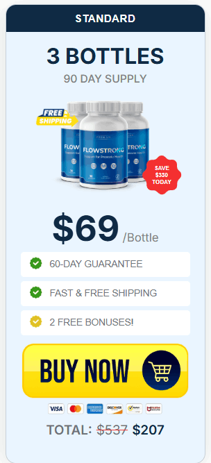 flowstrong 3 bottles price